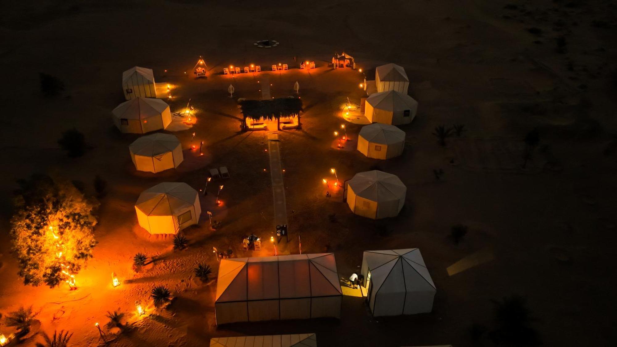 Horaz Merzouga Camp Exterior foto